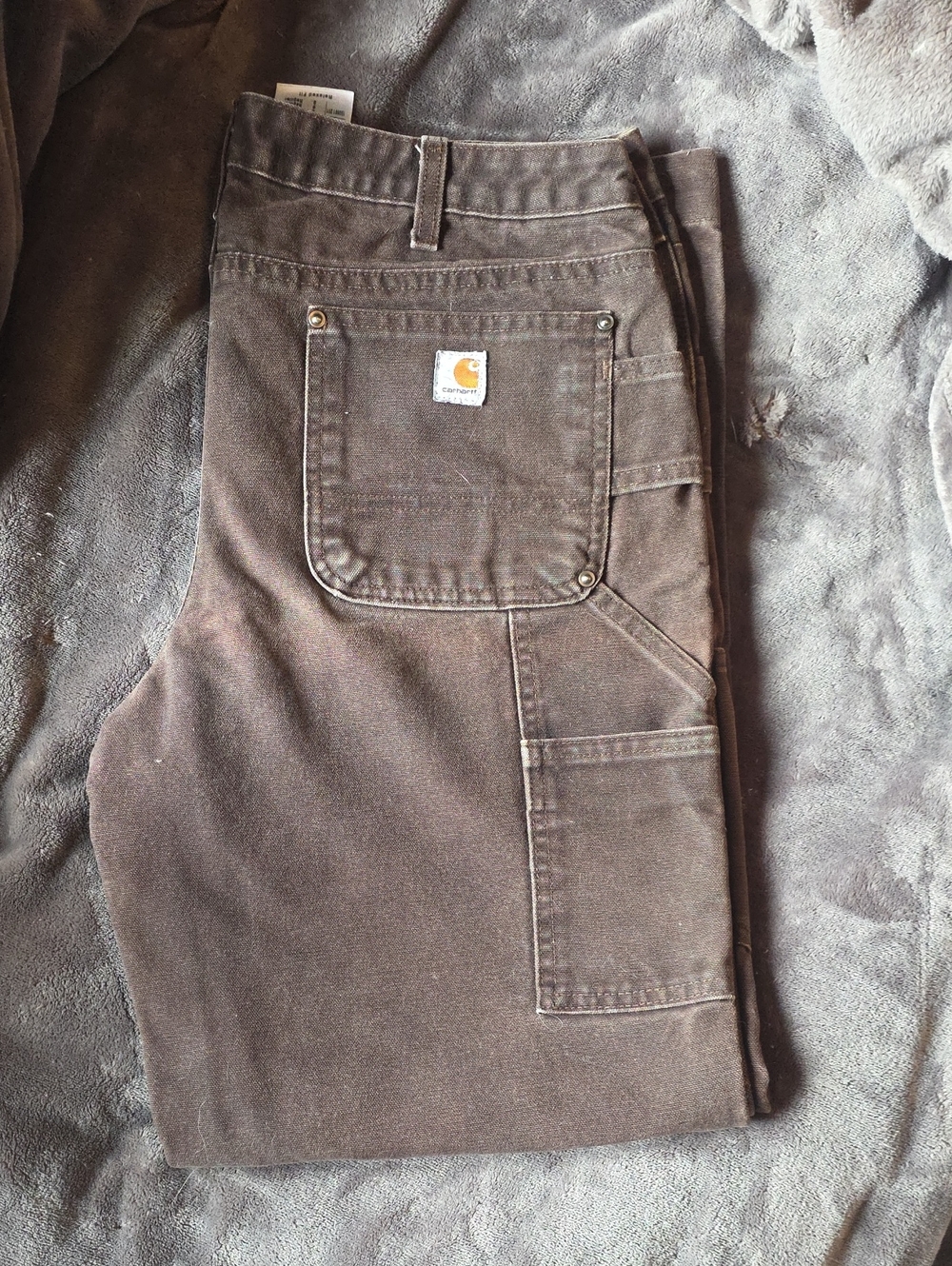 Carhartt Dark Brown Cargo Work Pants